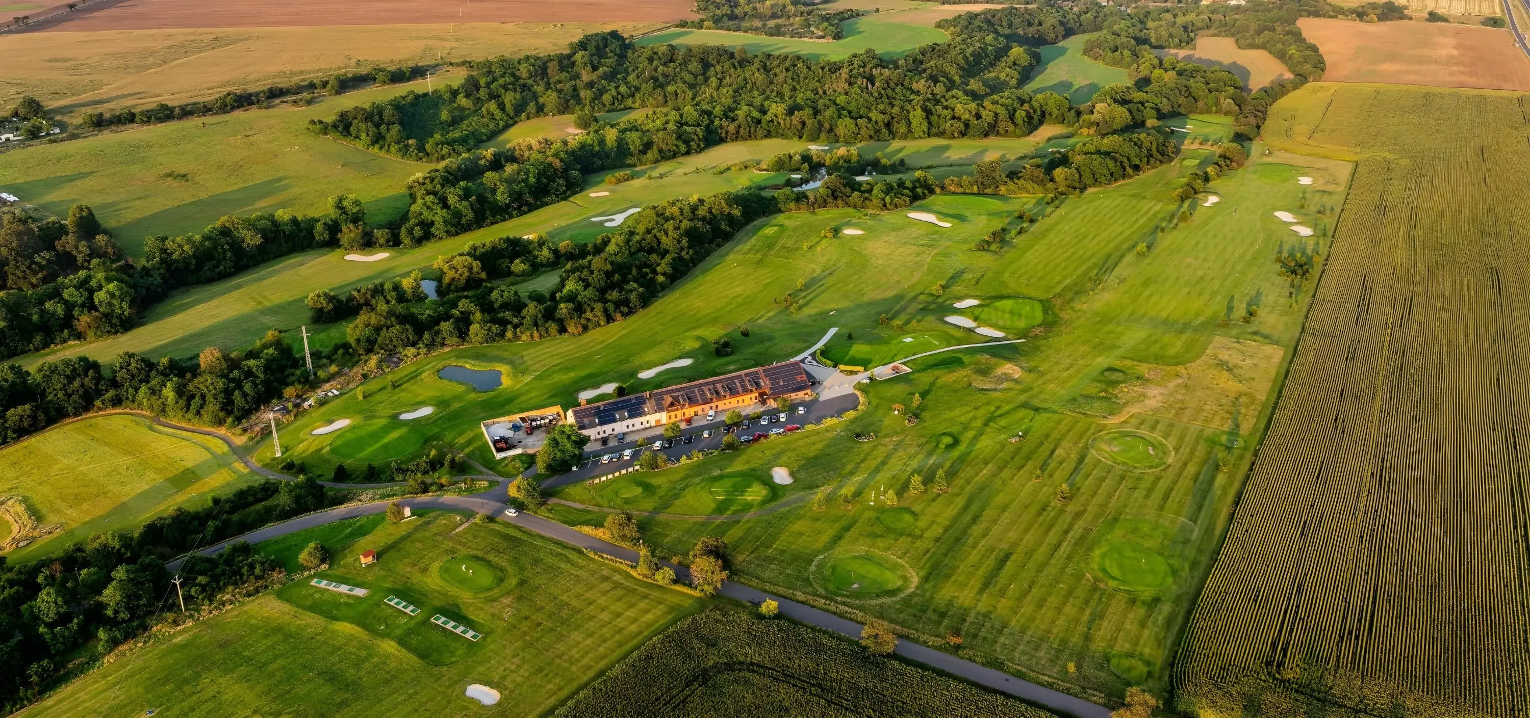 mapa hřiště Golf resort Bitozeves